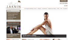 Desktop Screenshot of esthetiquechirurgicale.com